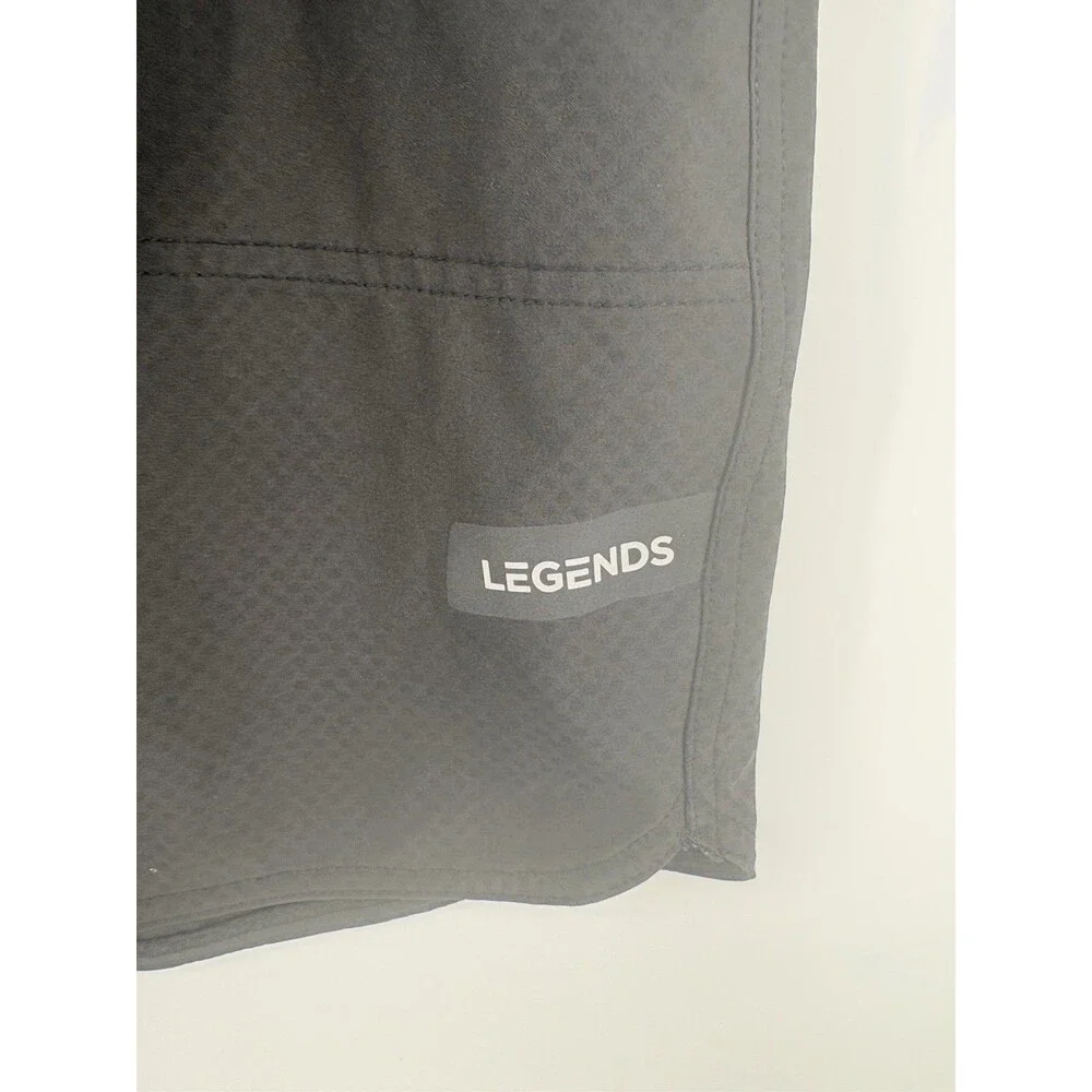 Legends Luka Athletic Shorts Men’s XL Black Training Gym Running Linerless